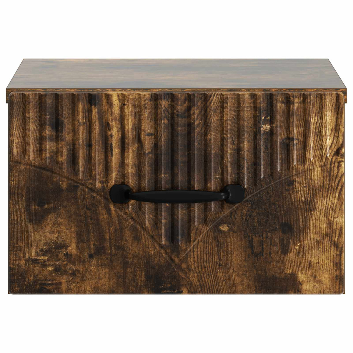 Væghængt Natbord Røget eg 34,5 x 33 x 20 cm Konstrueret træ