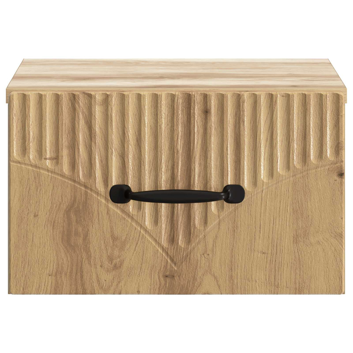 Væghængt Natbord Artisan-eg 34,5 x 33 x 20 cm Konstrueret træ