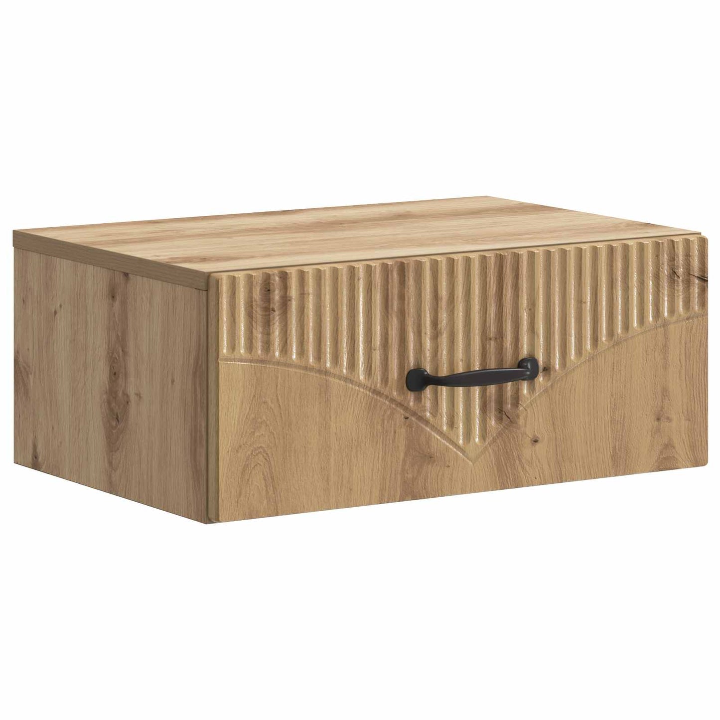 Væghængt Natbord Artisan-eg 49 x 34,5 x 20 cm Konstrueret træ