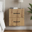 Væghængt Natbord Artisan-eg 34,5 x 33 x 40 cm Konstrueret træ