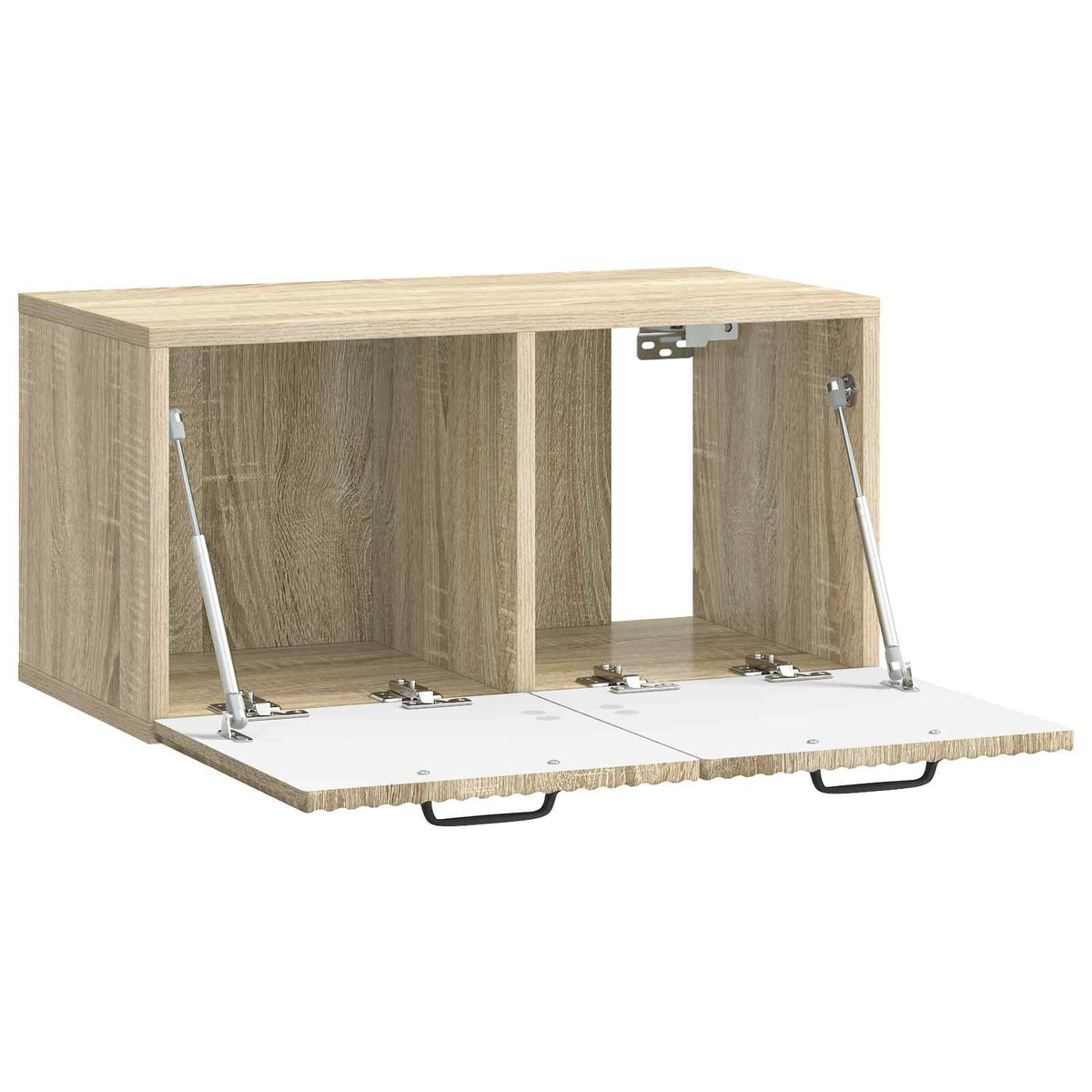 Væghængt TV-skab Sonoma-eg 59,5 x 31 x 30 cm Konstrueret træ