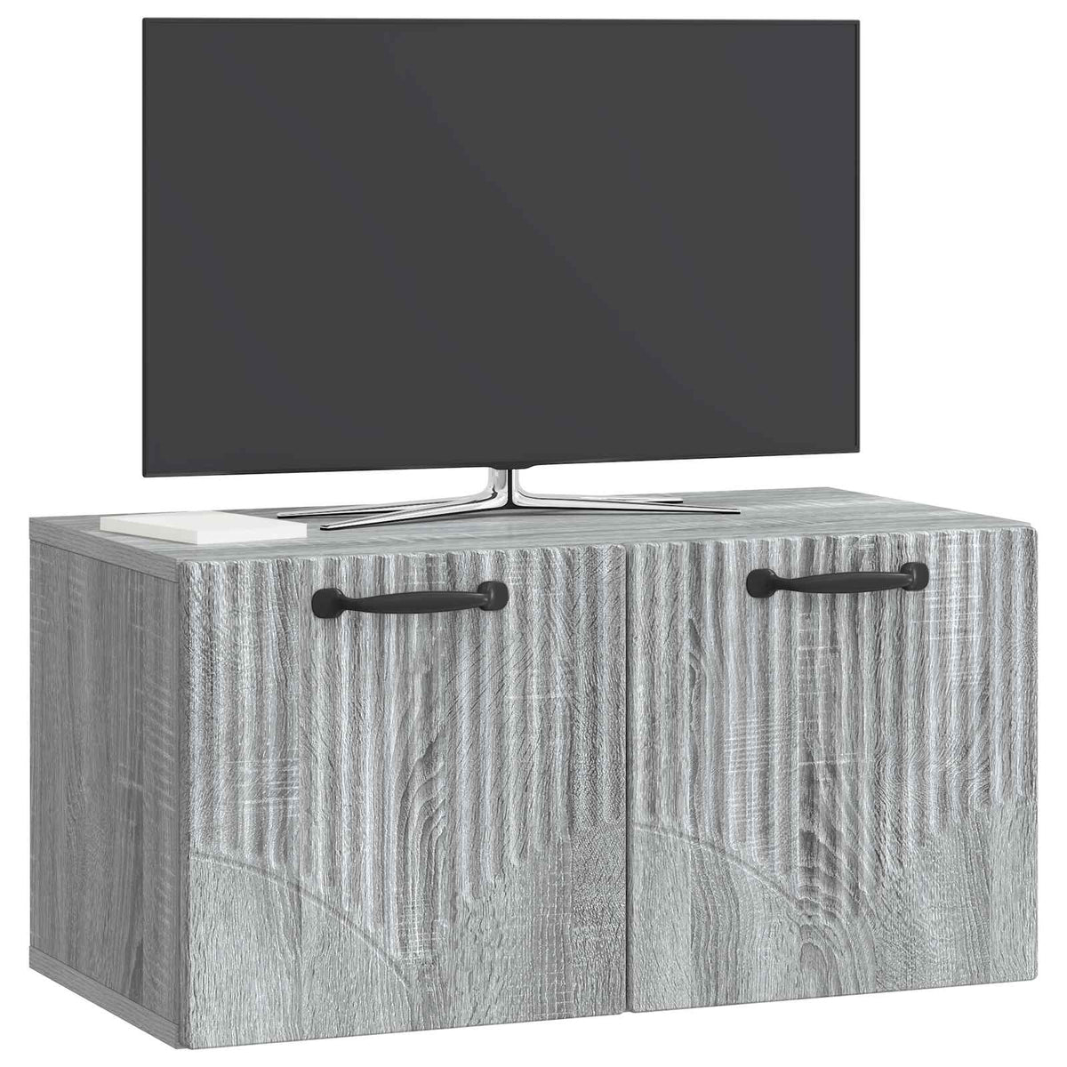 Væghængt TV-skab Vægmonteret Grå sonoma-eg 59,5 x 31 x 30 cm