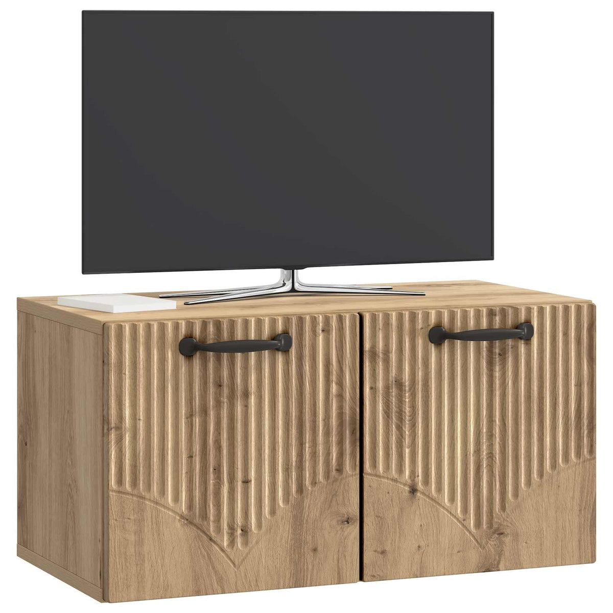 Væghængt TV-skab 59,5 x 31 x 30 cm Artisan-eg Konstrueret træ