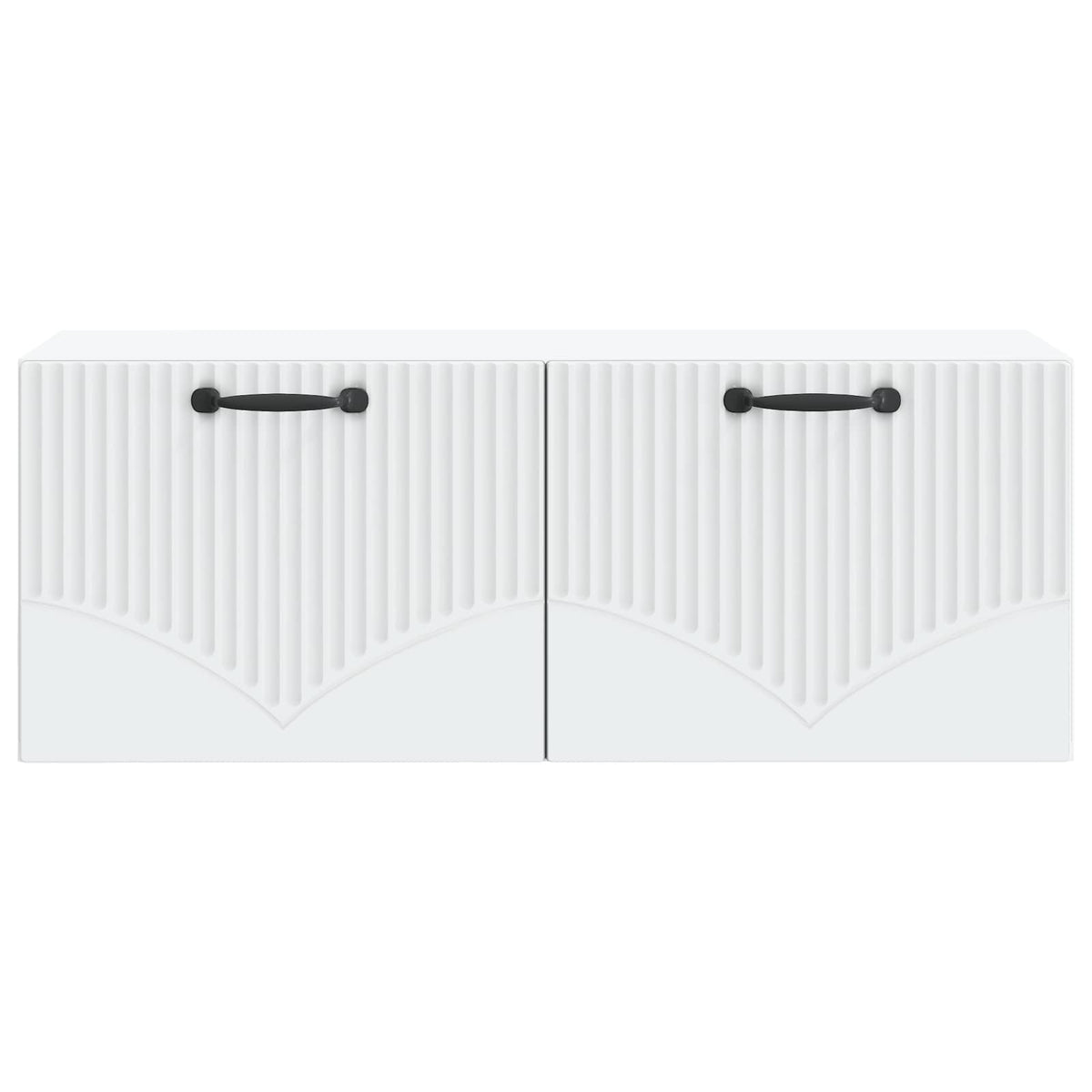 Væghængt TV-skab Hvid 78,5 x 31 x 30 cm Konstrueret træ