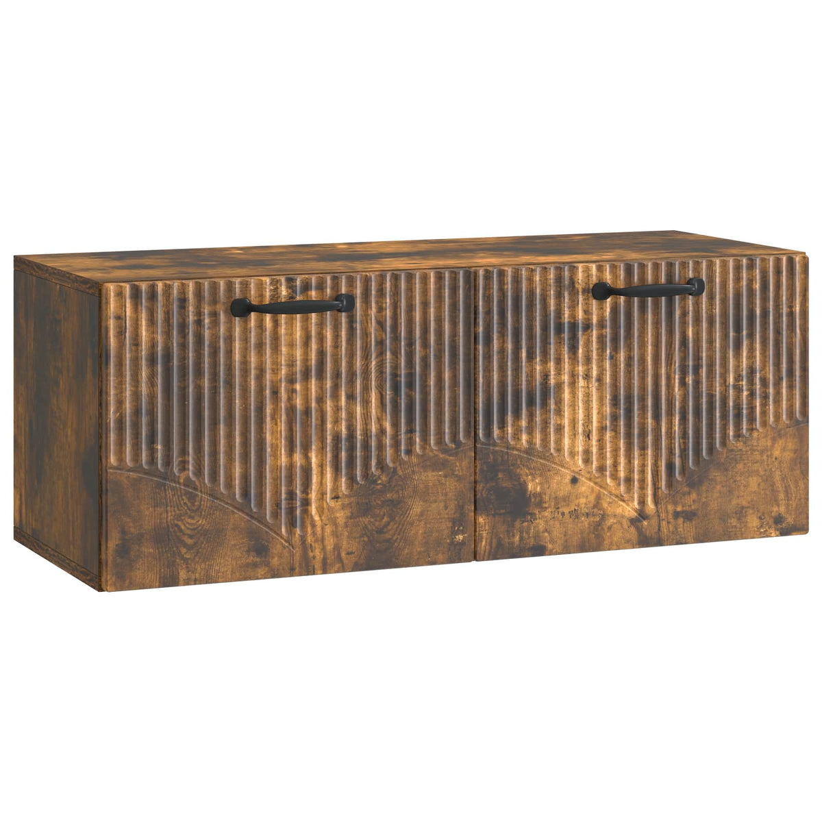 Væghængt TV-skab Røget eg 78,5 x 31 x 30 cm Konstrueret træ