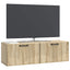 Væghængt TV-skab Sonoma-eg 98 x 31 x 30 cm Konstrueret træ