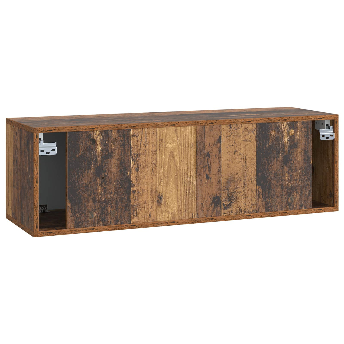 Væghængt TV-skab Gammelt træ 98 x 31 x 30 cm Konstrueret træ