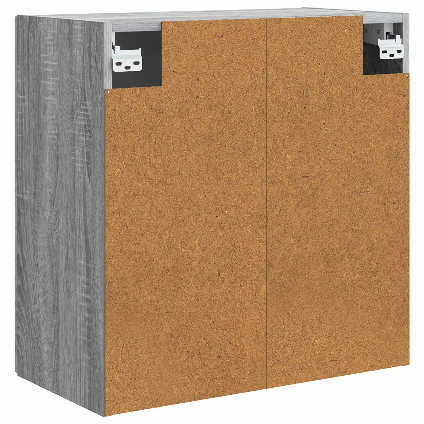 Vægmonteret skab 59 x 31 x 60 cm Konstrueret træ Grå Sonoma