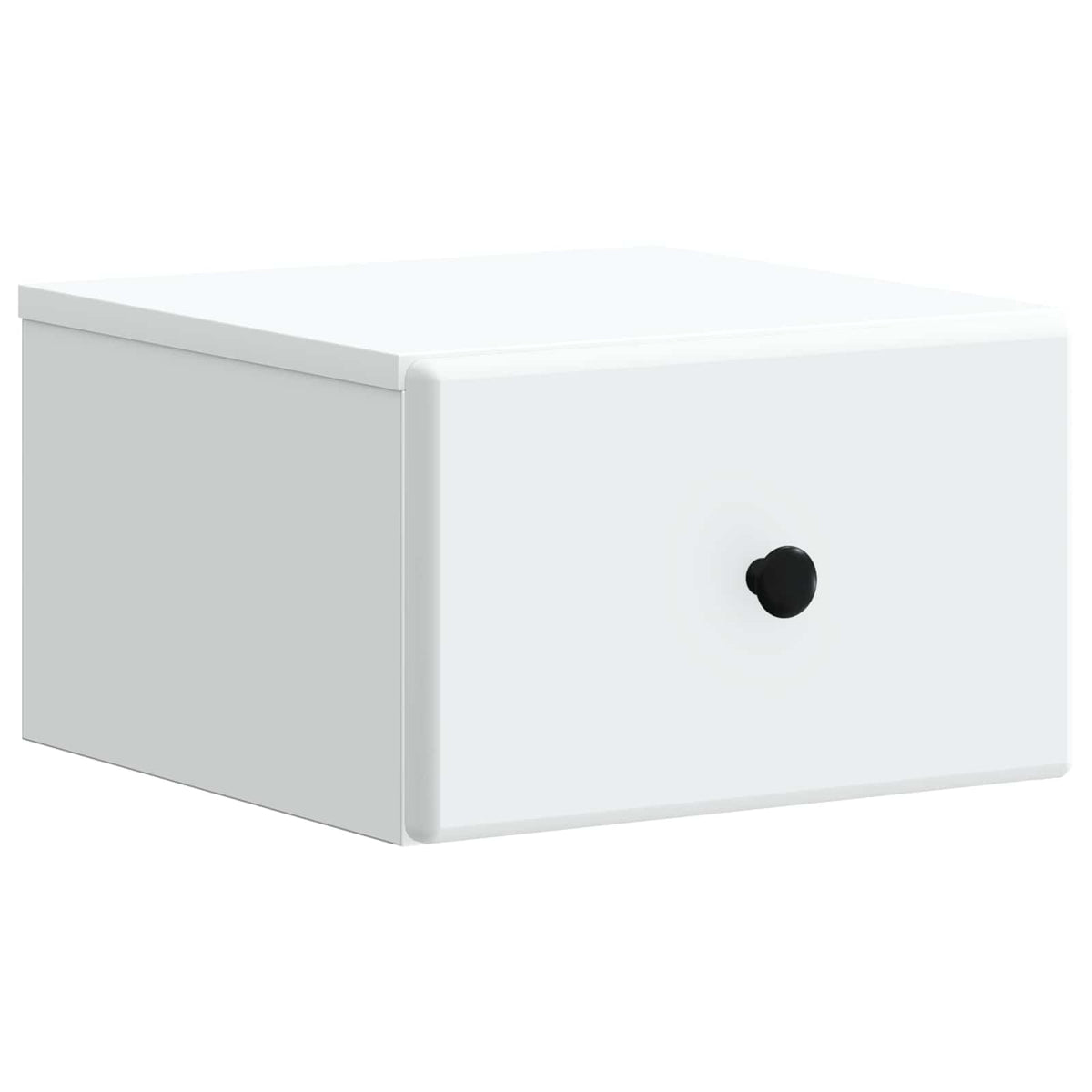 Væghængt Natbord Hvid 34,5 x 33 x 20 cm Konstrueret træ