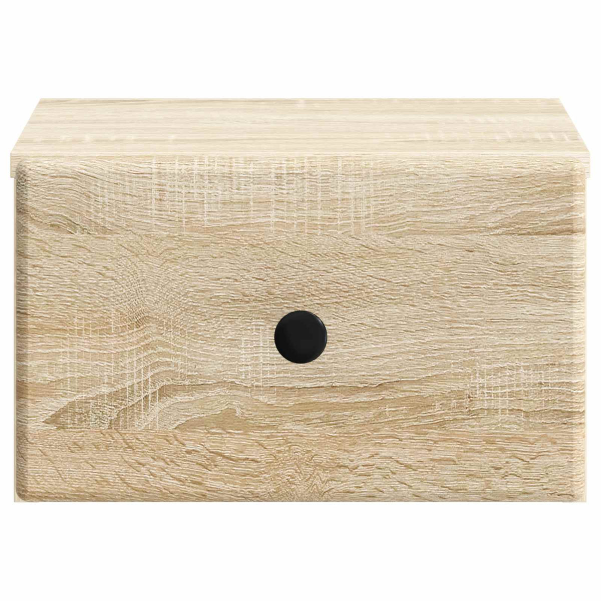 Væghængt Natbord Sonoma-eg 34,5 x 33 x 20 cm Konstrueret træ