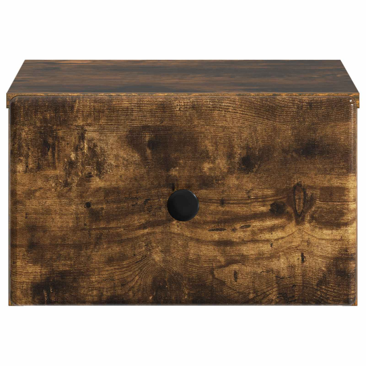 Væghængt Natbord Røget eg 34,5 x 33 x 20 cm Konstrueret træ