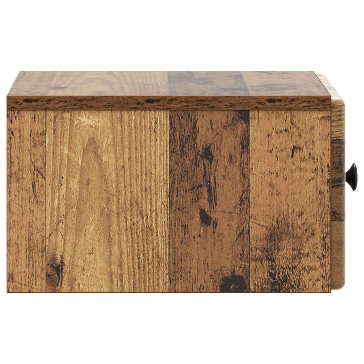 Væghængt Natbord Gammelt træ 34,5 x 33 x 20 cm Konstrueret træ