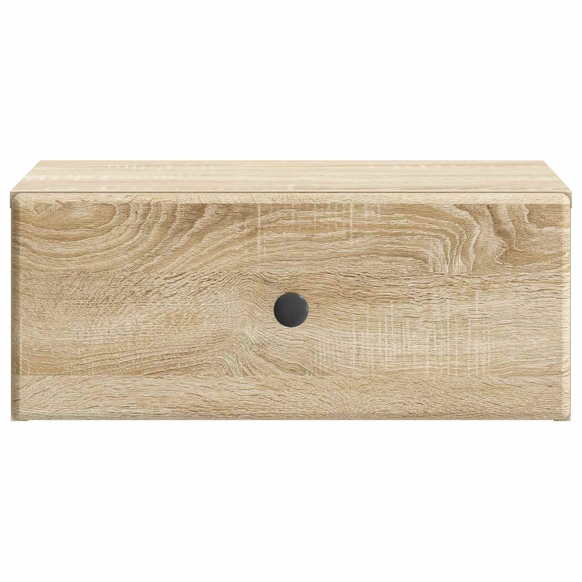 Væghængt Natbord 2 stk. Sonoma-eg 49 x 34,5 x 20 cm