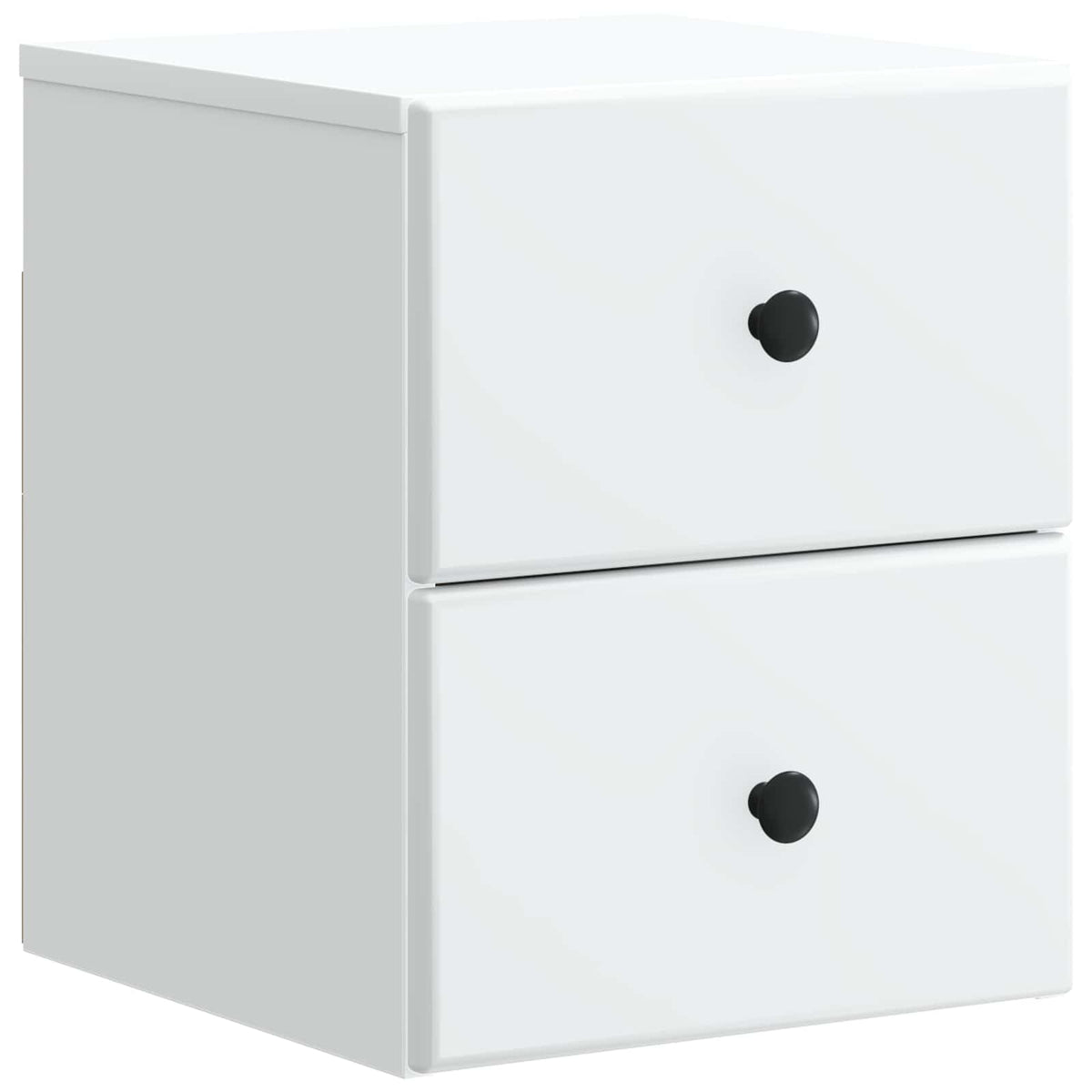 Væghængt Natbord Hvid 34,5 x 33 x 40 cm Konstrueret træ