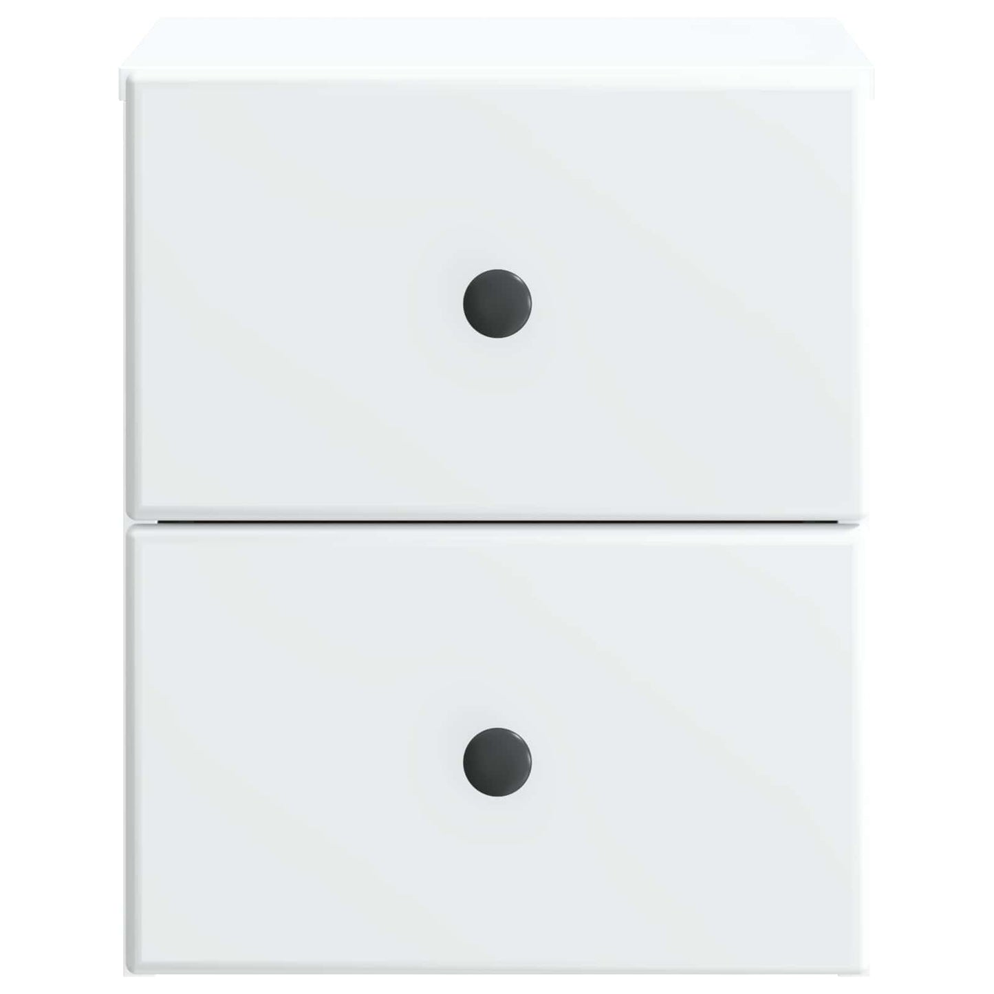 Væghængt Natbord Hvid 34,5 x 33 x 40 cm Konstrueret træ