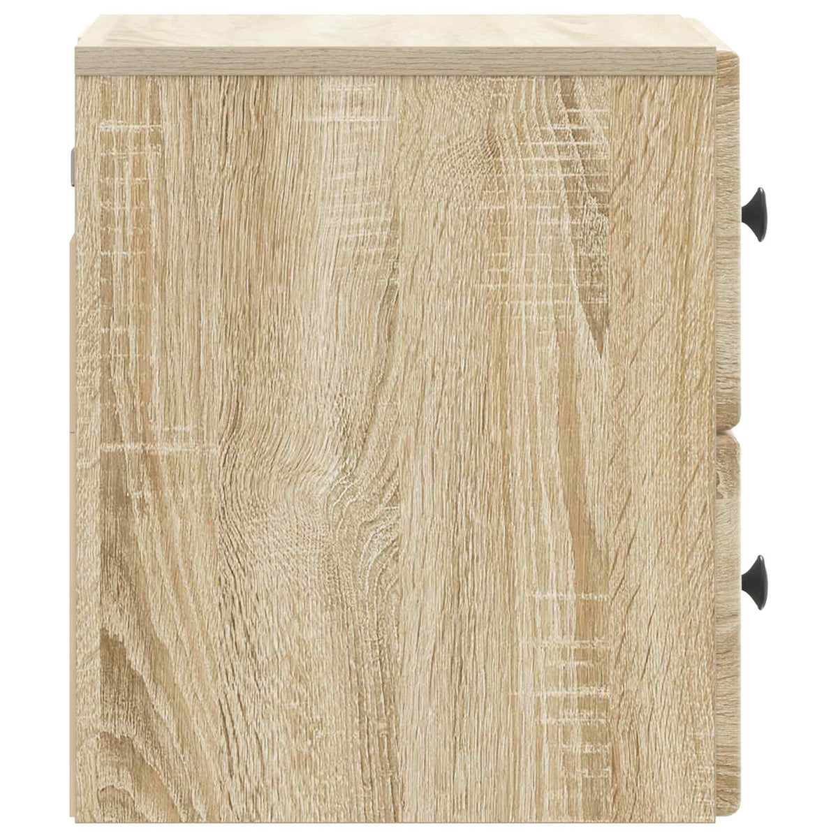 Væghængt Natbord Sonoma-eg 34,5 x 33 x 40 cm Konstrueret træ