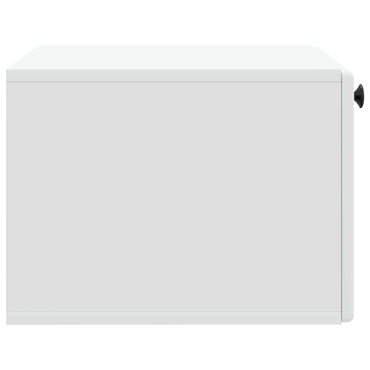Væghængt TV-skab 59,5 x 41 x 30 cm Hvid Konstrueret træ