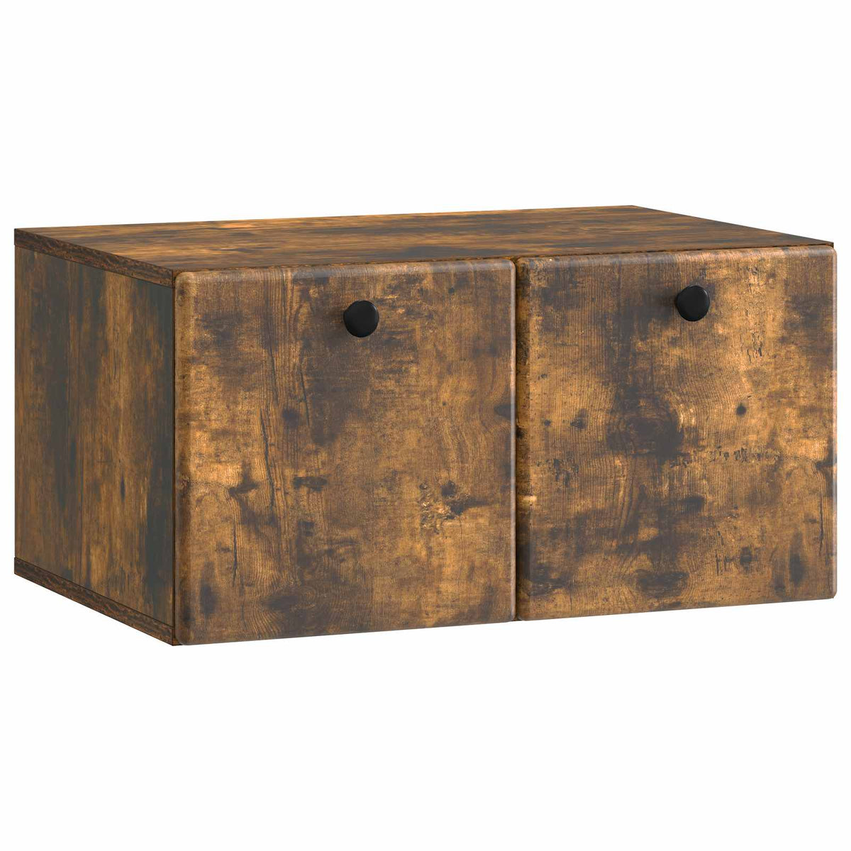 Væghængt TV-skab 59,5 x 41 x 30 cm Røget eg Konstrueret træ