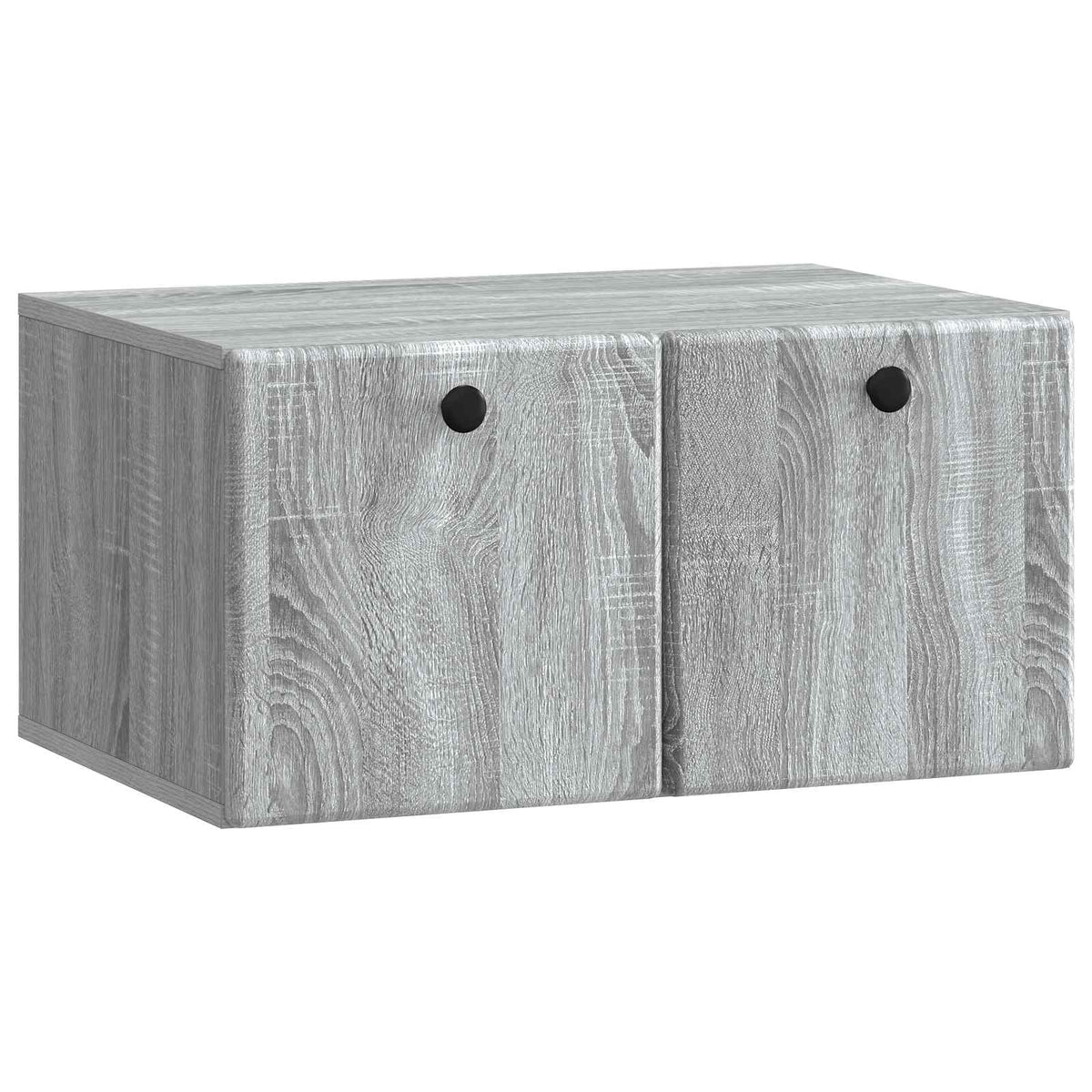 Væghængt TV-skab 59,5 x 41 x 30 cm Grå Sonoma Konstrueret træ