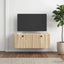 Væghængt TV-skab 78,5 x 41 x 30 cm Sonoma-eg Konstrueret træ