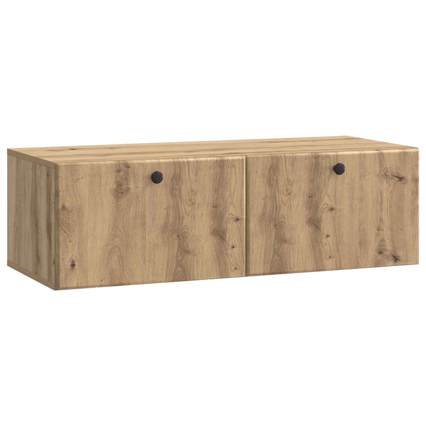 Væghængt TV-skab 98 x 41 x 30 cm Artisan-eg Konstrueret træ