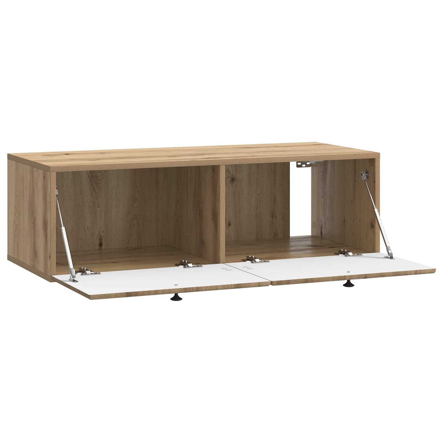 Væghængt TV-skab 98 x 41 x 30 cm Artisan-eg Konstrueret træ