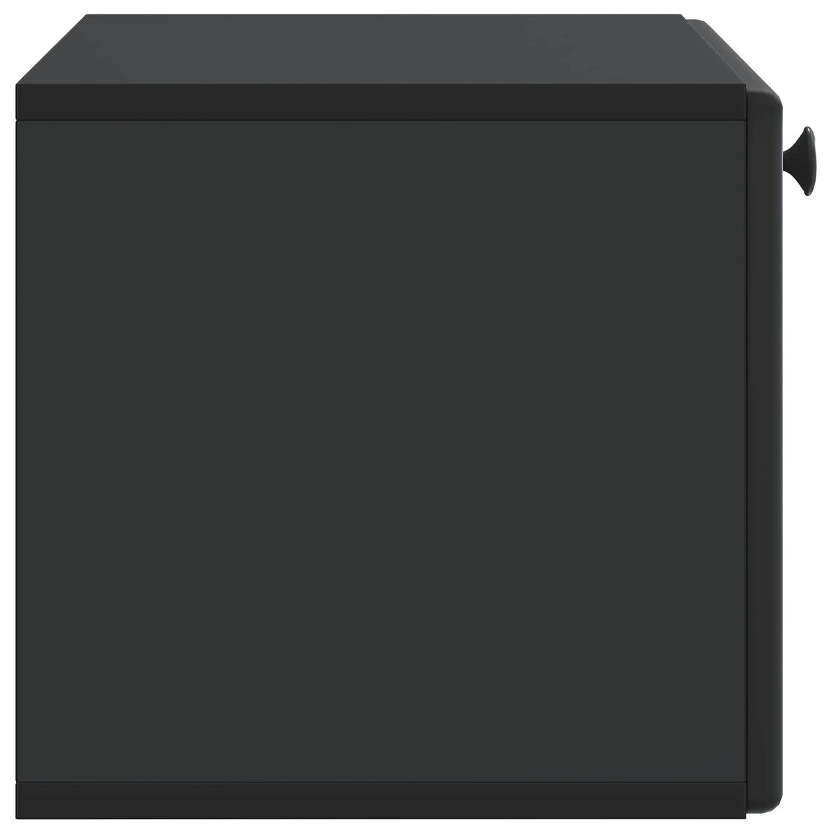 Væghængt TV-skab 59,5 x 31 x 30 cm Sort Konstrueret træ