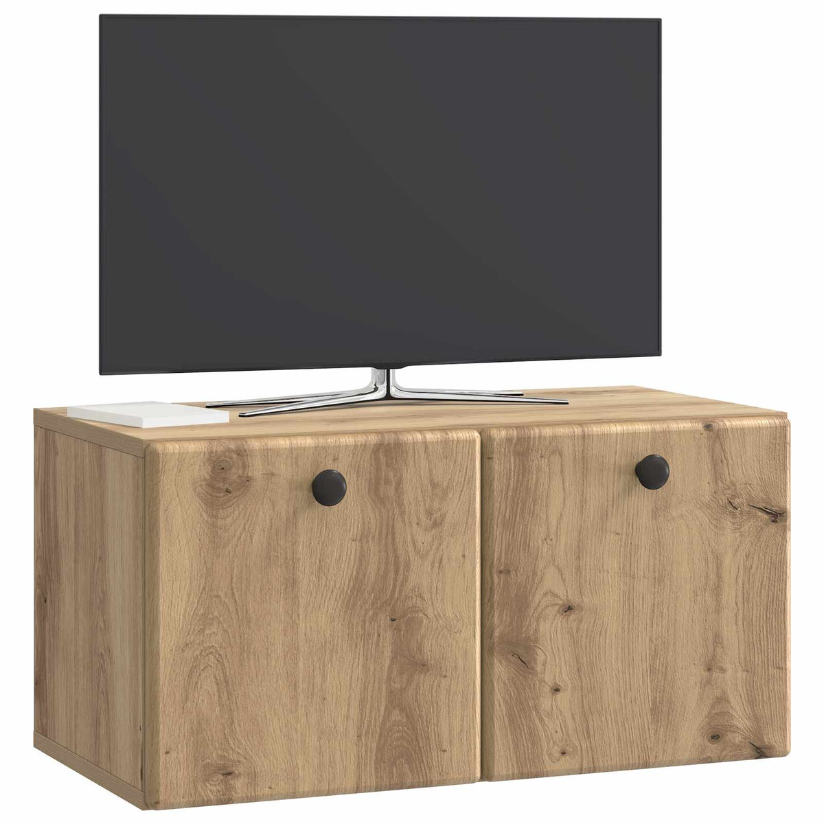 Væghængt TV-skab 59,5 x 31 x 30 cm Artisan-eg Konstrueret træ