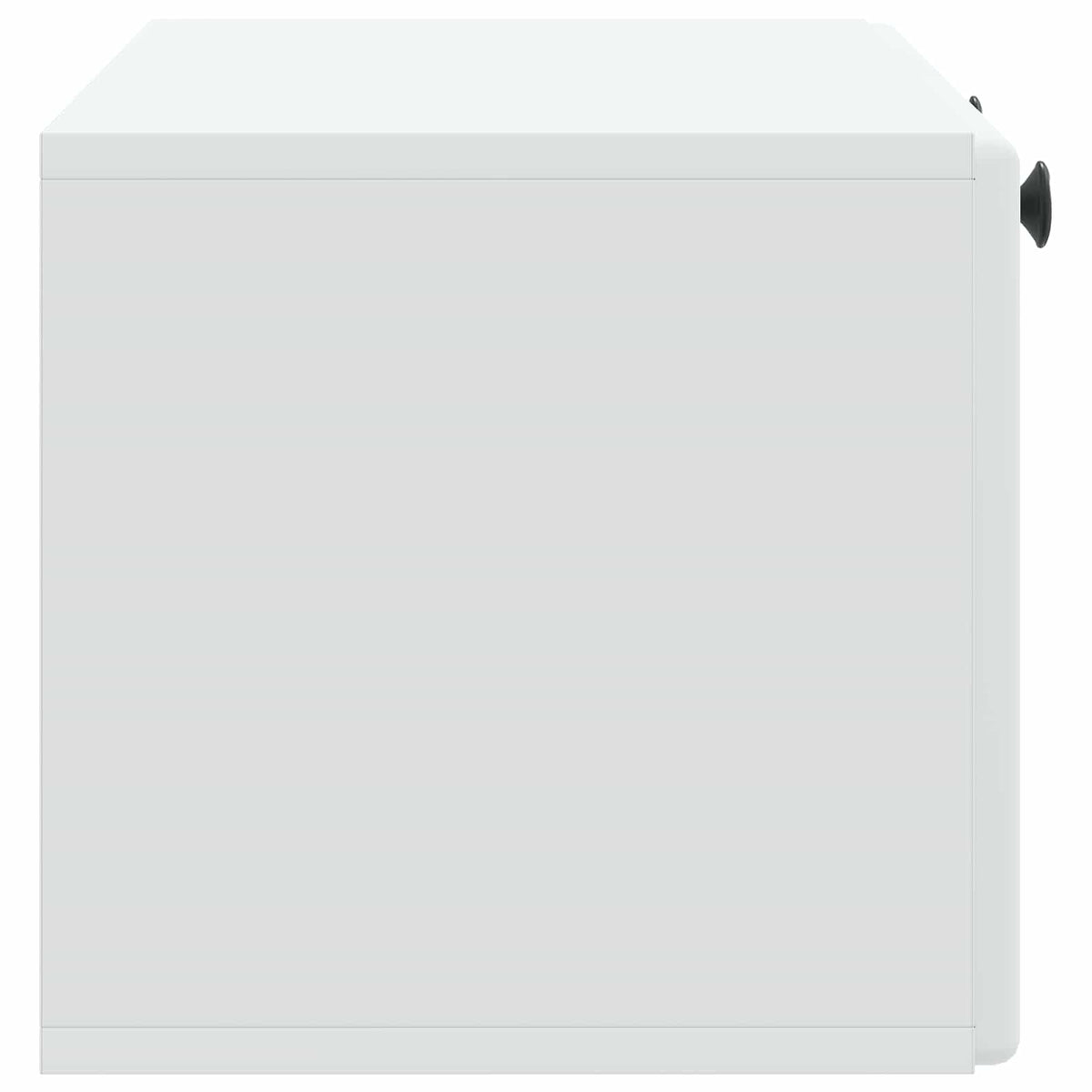 Væghængt TV-skab 78,5 x 31 x 30 cm Hvid Konstrueret træ