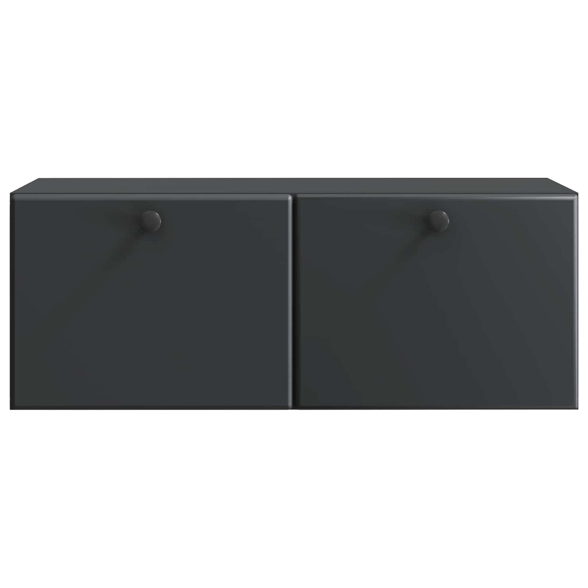 Væghængt TV-skab 78,5 x 31 x 30 cm Sort Konstrueret træ