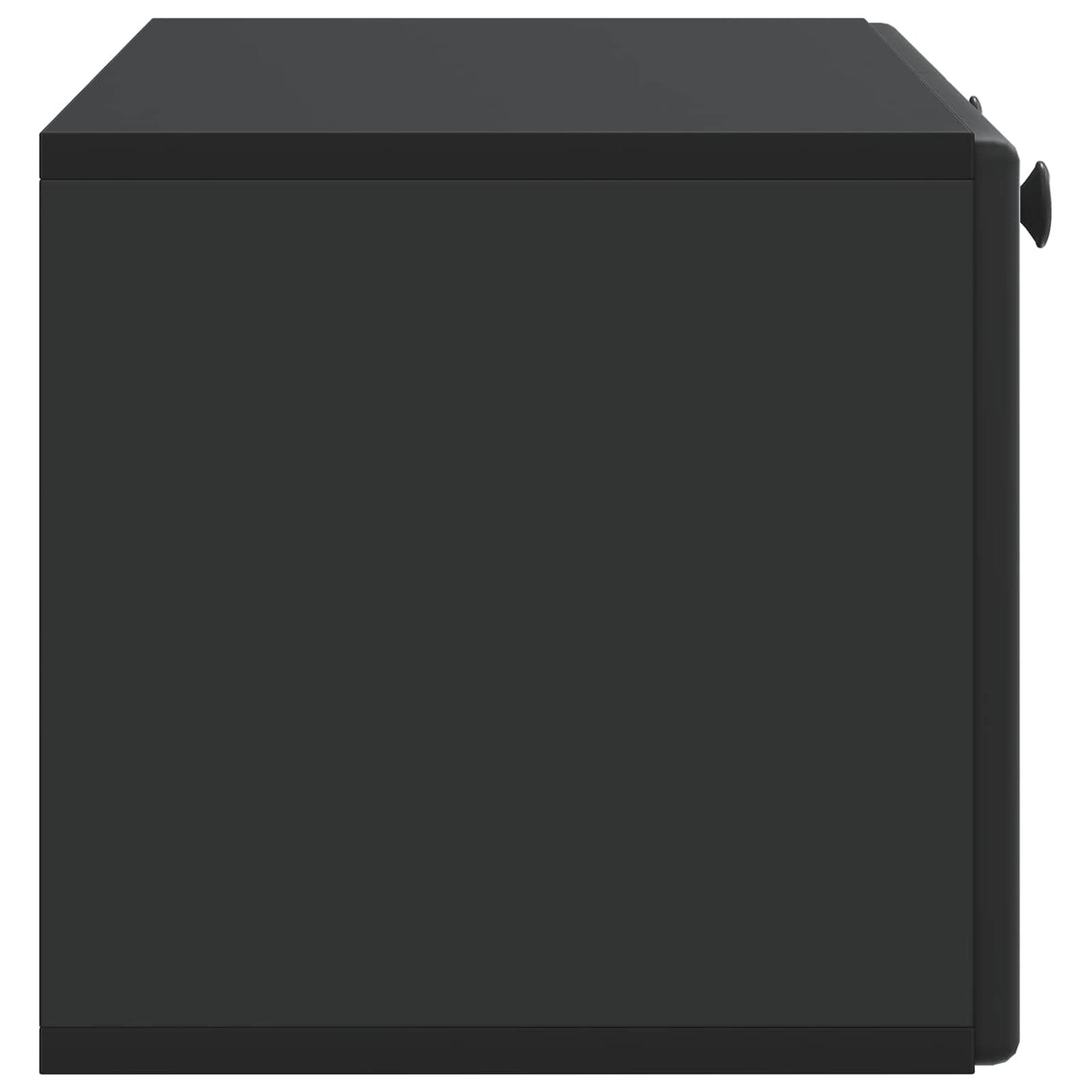 Væghængt TV-skab 78,5 x 31 x 30 cm Sort Konstrueret træ