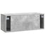 Væghængt TV-skab 78,5 x 31 x 30 cm Betongrå Konstrueret træ