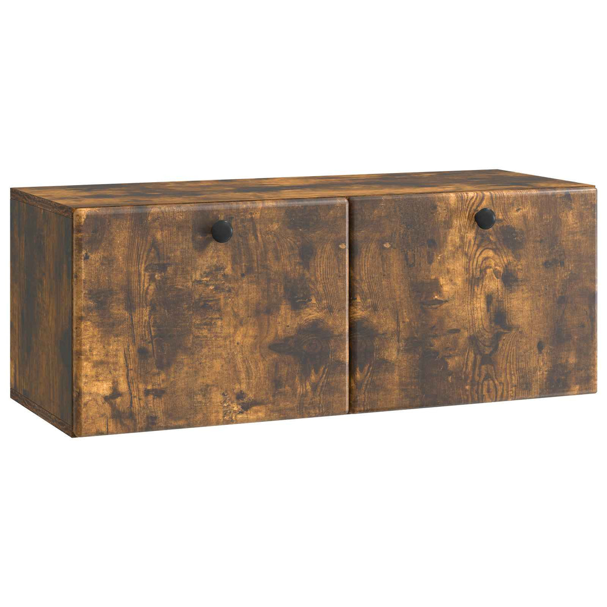 Væghængt TV-skab 78,5 x 31 x 30 cm Røget eg Konstrueret træ