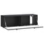 Væghængt TV-skab 98 x 31 x 30 cm Sort Konstrueret træ