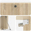 Væghængt TV-skab 98 x 31 x 30 cm Sonoma-eg Konstrueret træ
