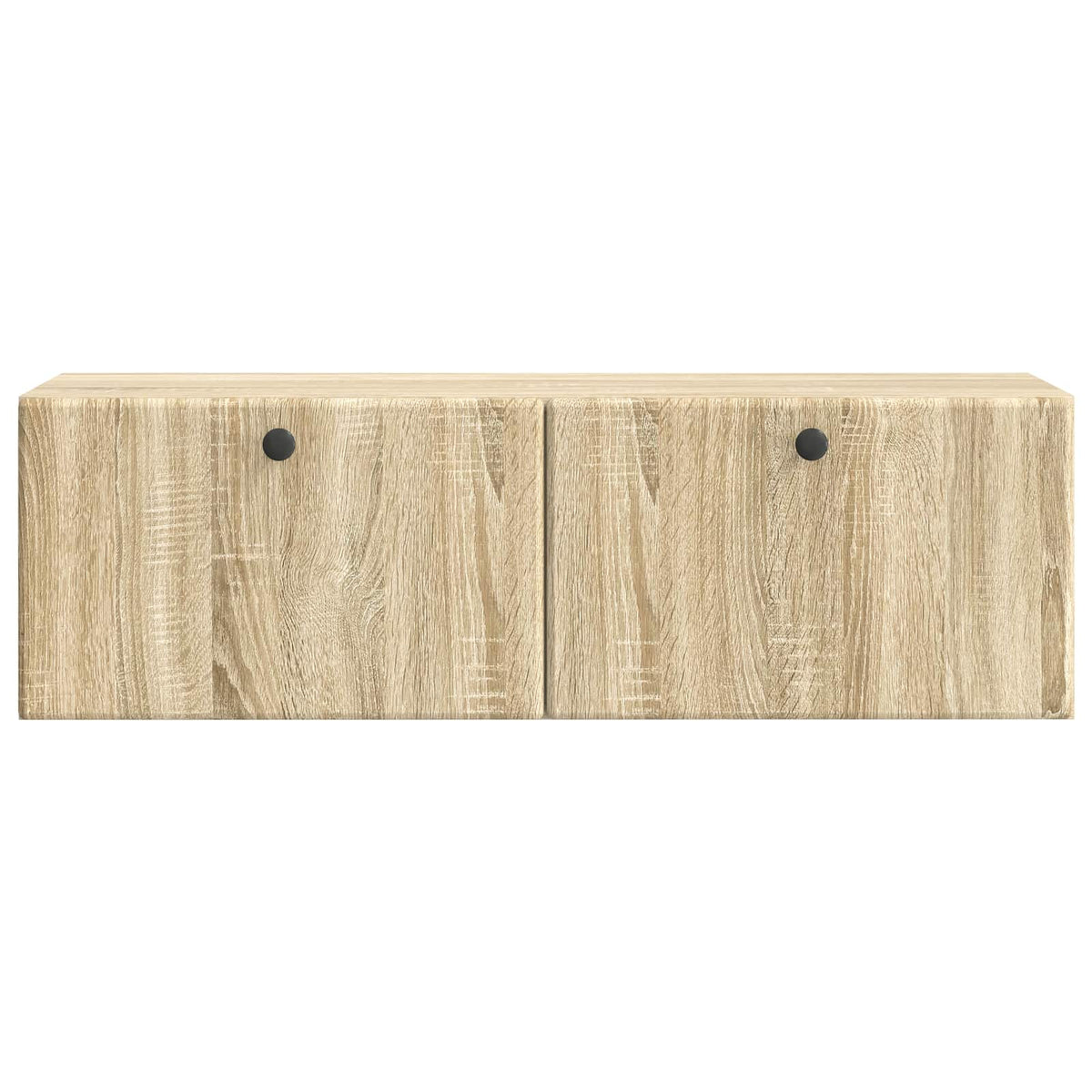 Væghængt TV-skab 98 x 31 x 30 cm Sonoma-eg Konstrueret træ