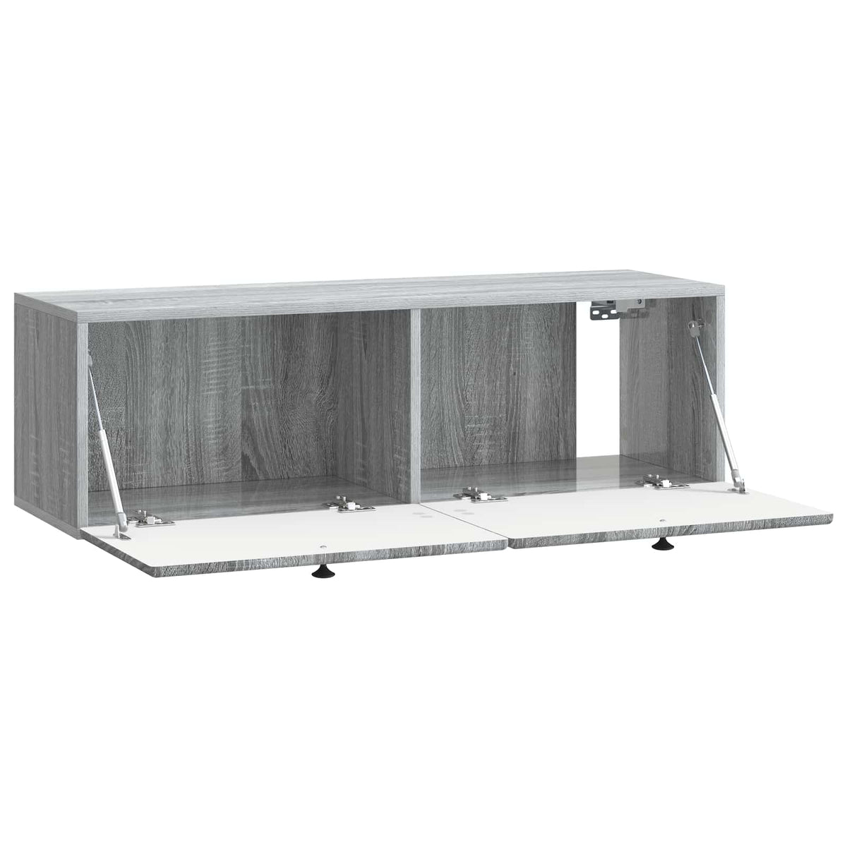 Væghængt TV-skab 98 x 31 x 30 cm Grå Sonoma Konstrueret træ