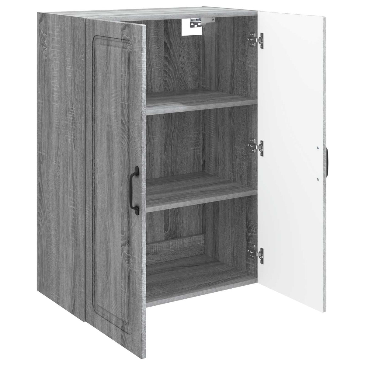 Vægmonteret skab 66 x 34,5 x 90 cm Konstrueret træ Grå Sonoma