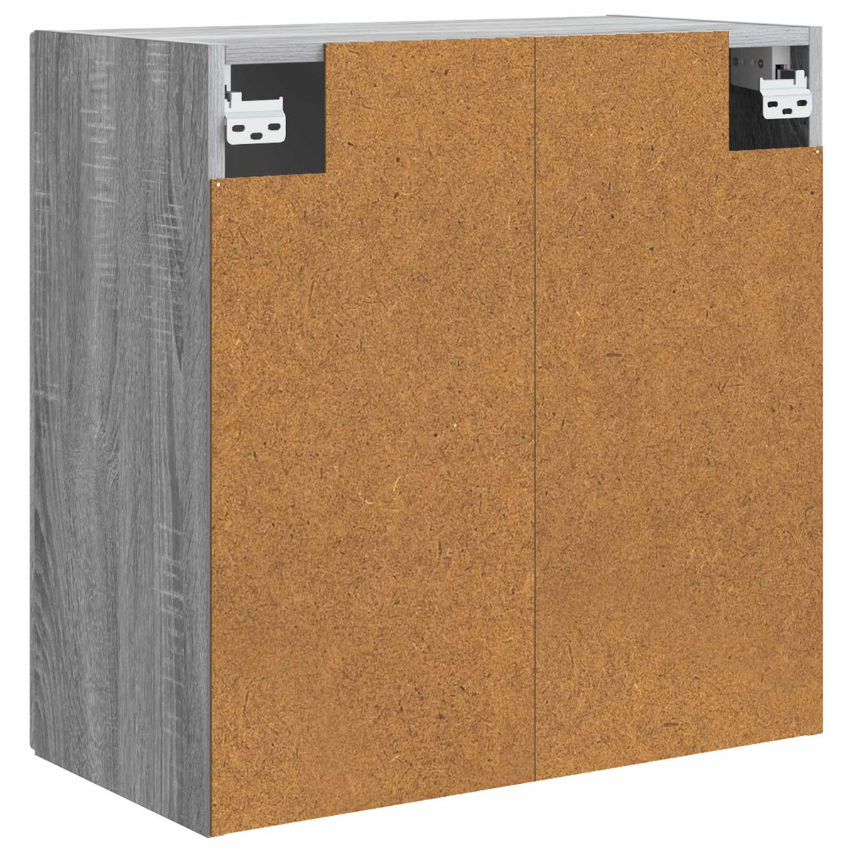 Vægmonteret skab 59 x 31 x 60 cm Konstrueret træ Grå Sonoma