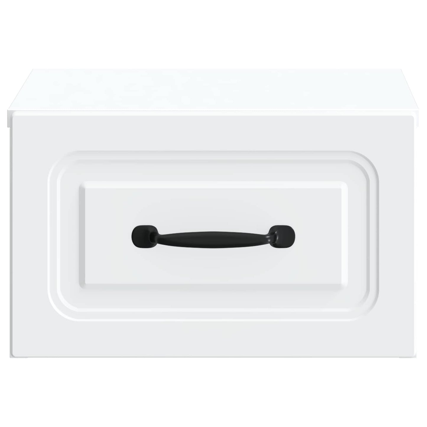 Væghængt Natbord Hvid 34,5 x 33 x 20 cm Konstrueret træ