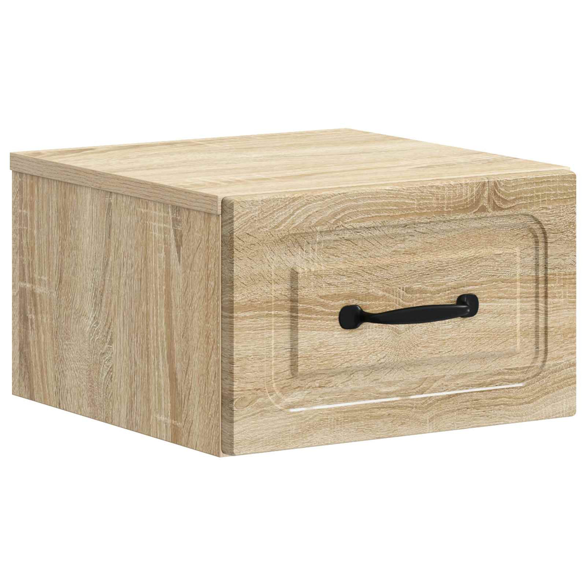 Væghængt Natbord Sonoma-eg 34,5 x 33 x 20 cm Konstrueret træ