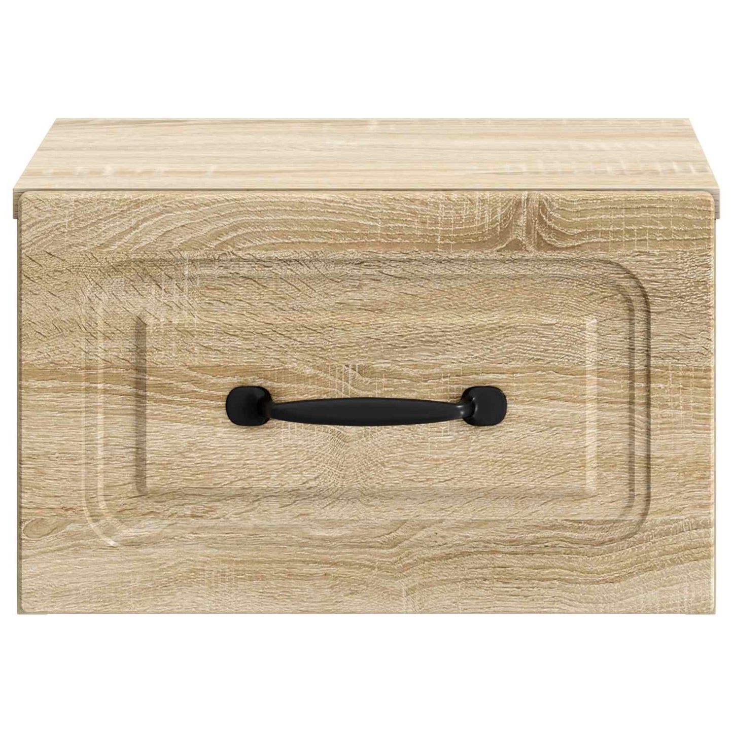 Væghængt Natbord 2 stk. Sonoma-eg 34,5 x 33 x 20 cm