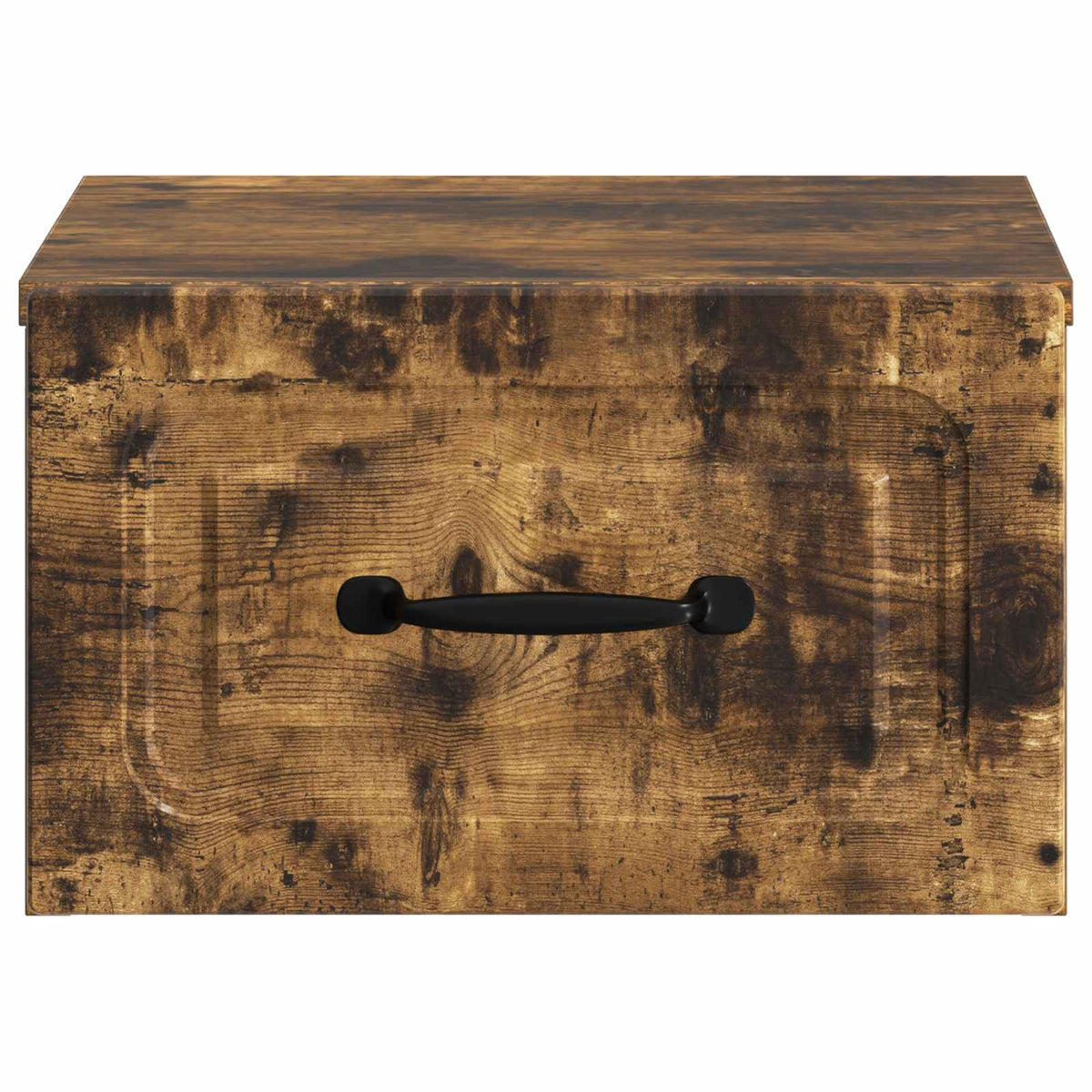 Væghængt Natbord Røget eg 34,5 x 33 x 20 cm Konstrueret træ