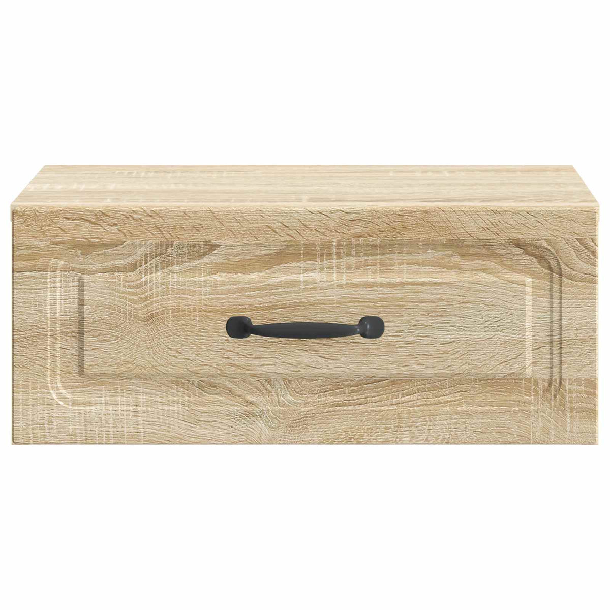 Væghængt Natbord Sonoma-eg 49 x 34,5 x 20 cm Konstrueret træ
