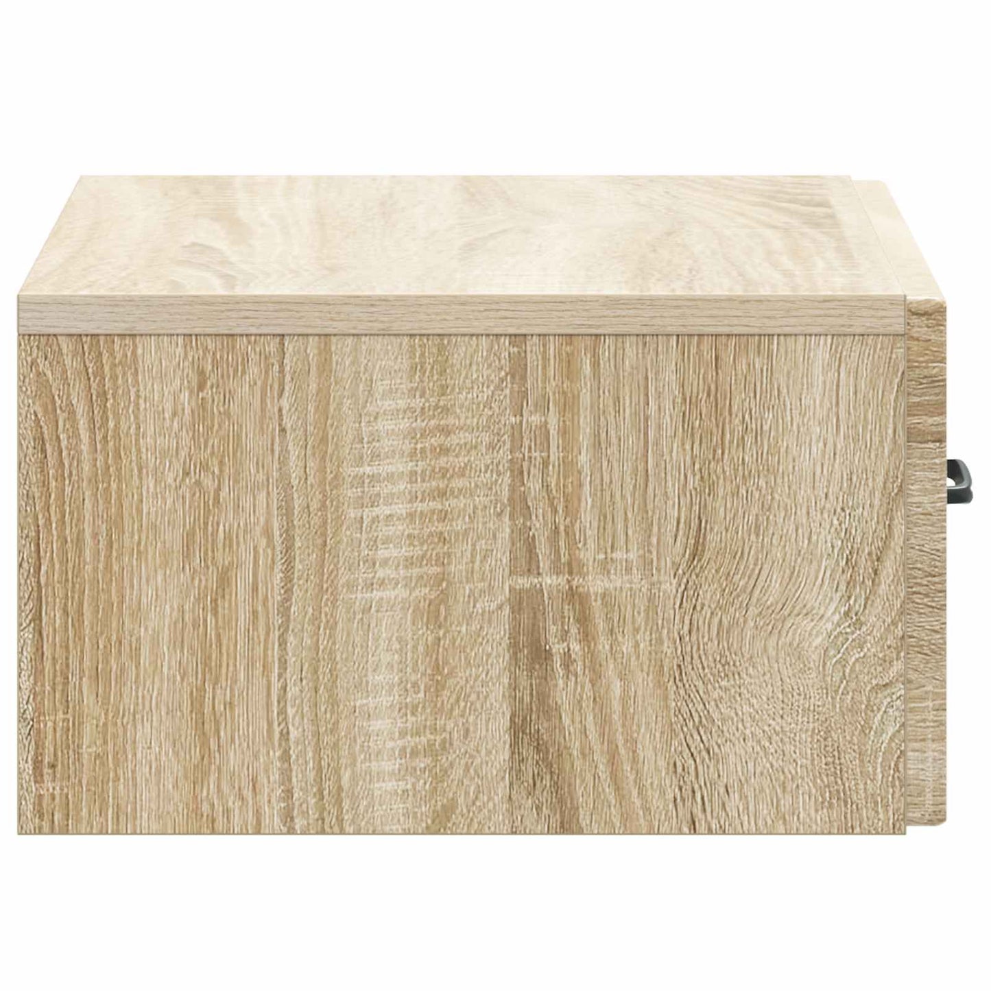 Væghængt Natbord Sonoma-eg 49 x 34,5 x 20 cm Konstrueret træ