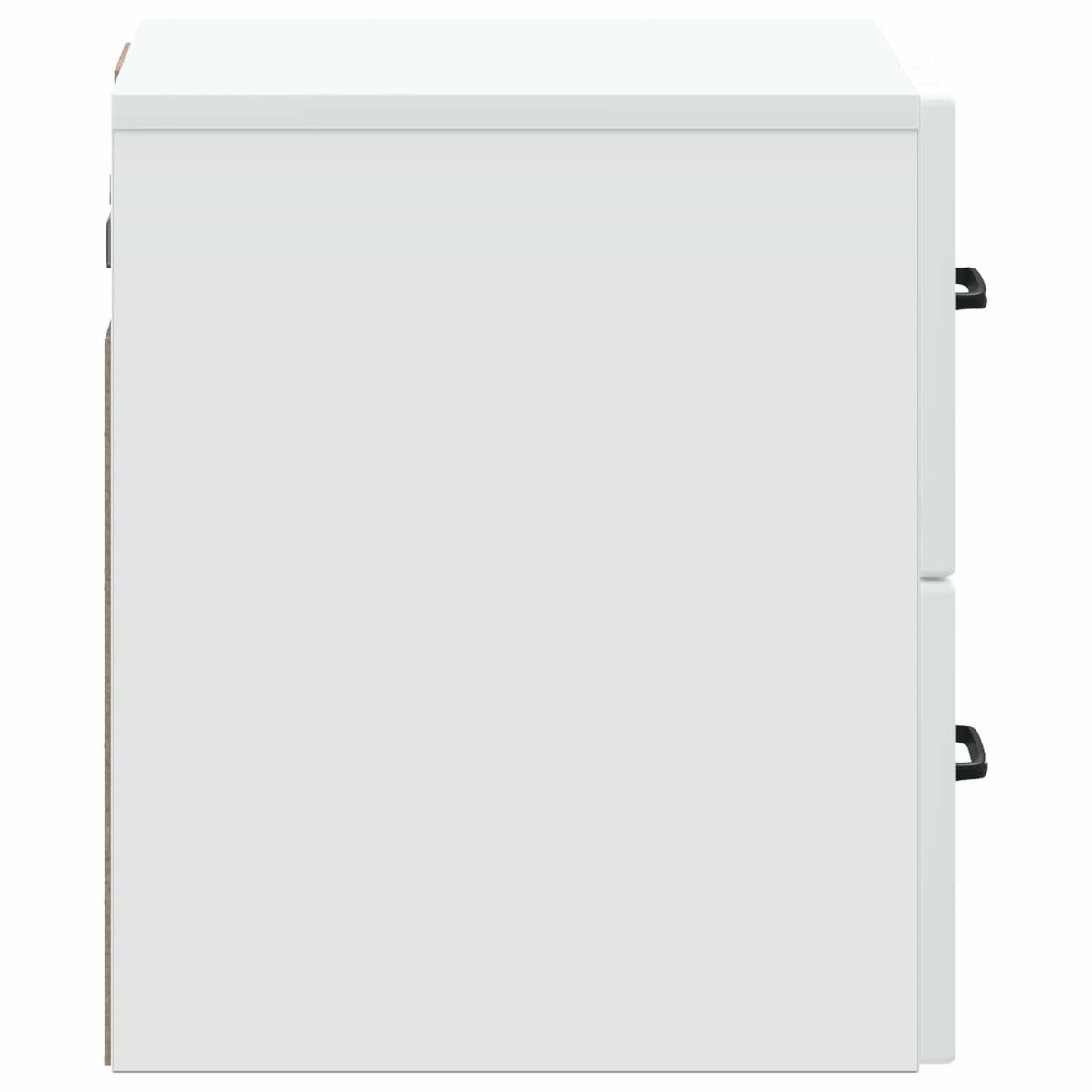 Væghængt Natbord Hvid 34,5 x 33 x 40 cm Konstrueret træ