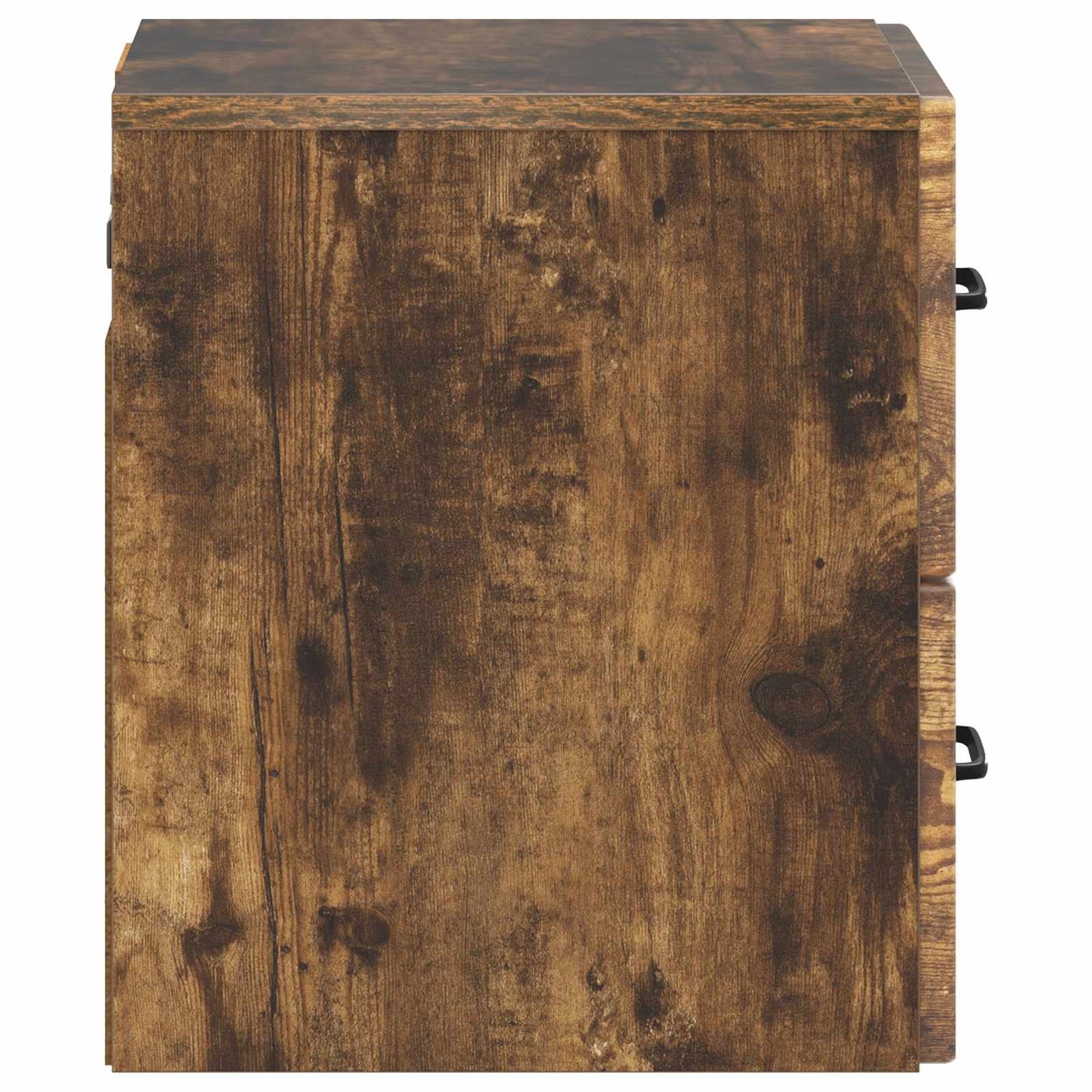 Væghængt Natbord Røget eg 34,5 x 33 x 40 cm Konstrueret træ