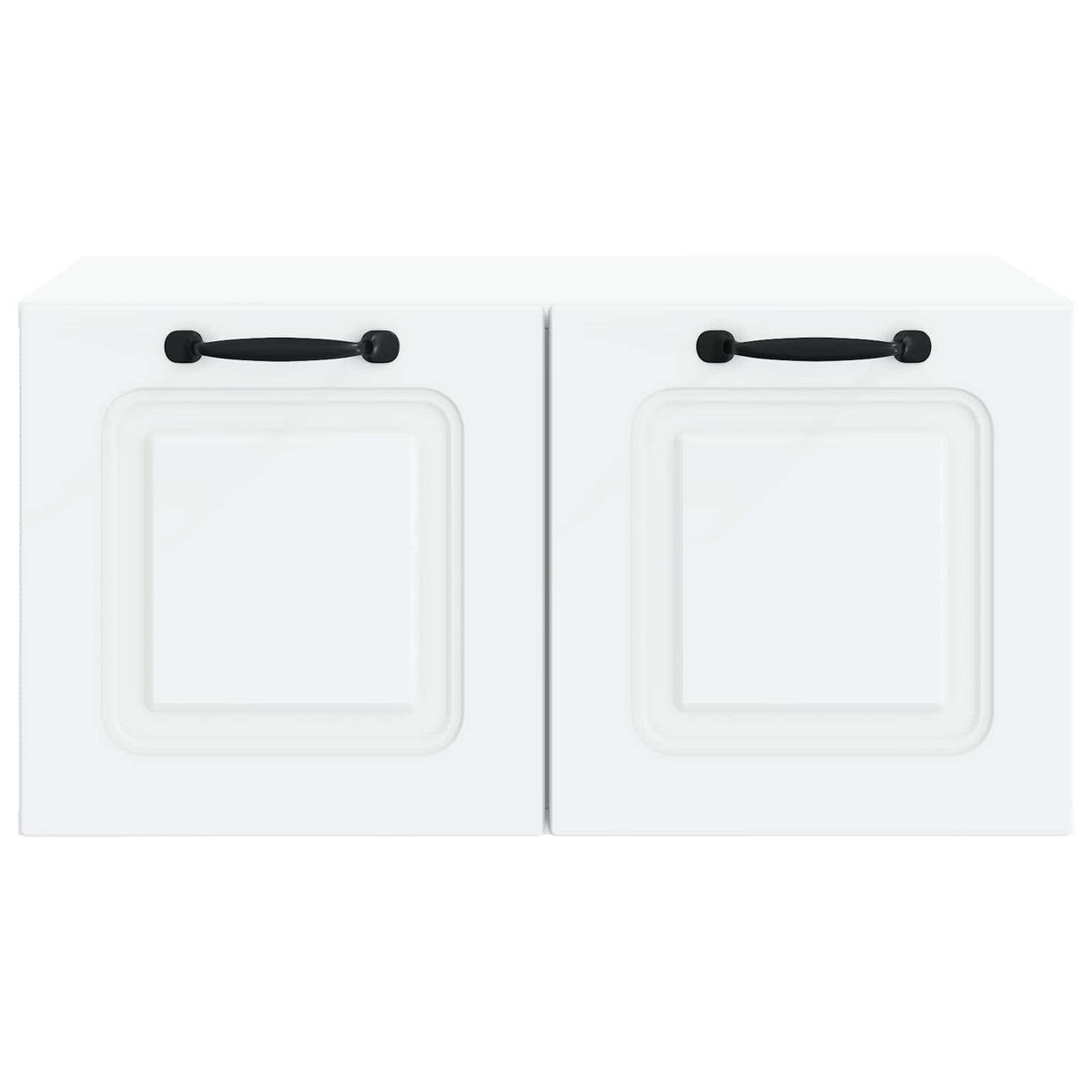 Væghængt TV-skab Hvid 59,5 x 41 x 30 cm Konstrueret træ