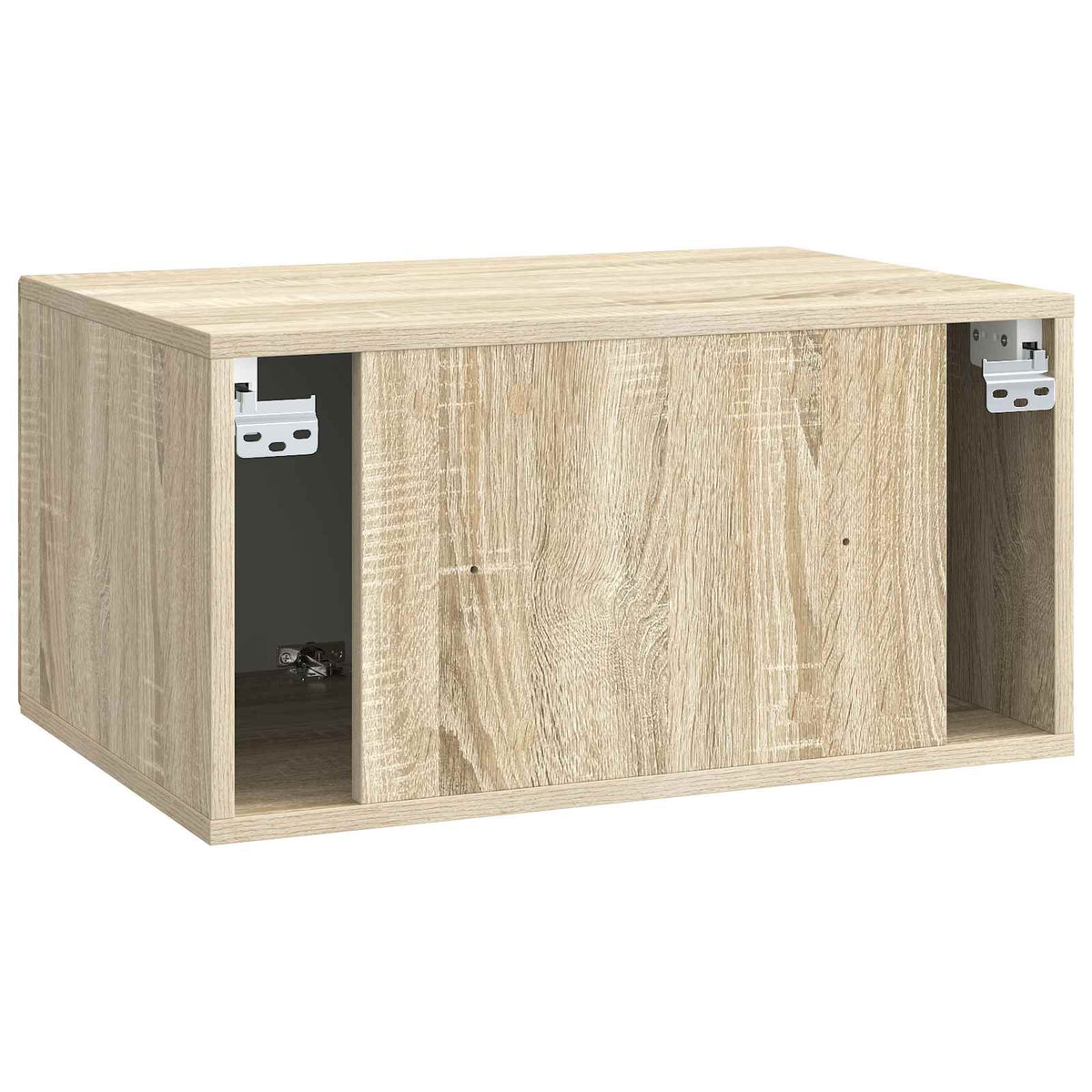 Væghængt TV-skab Sonoma-eg 59,5 x 41 x 30 cm Konstrueret træ