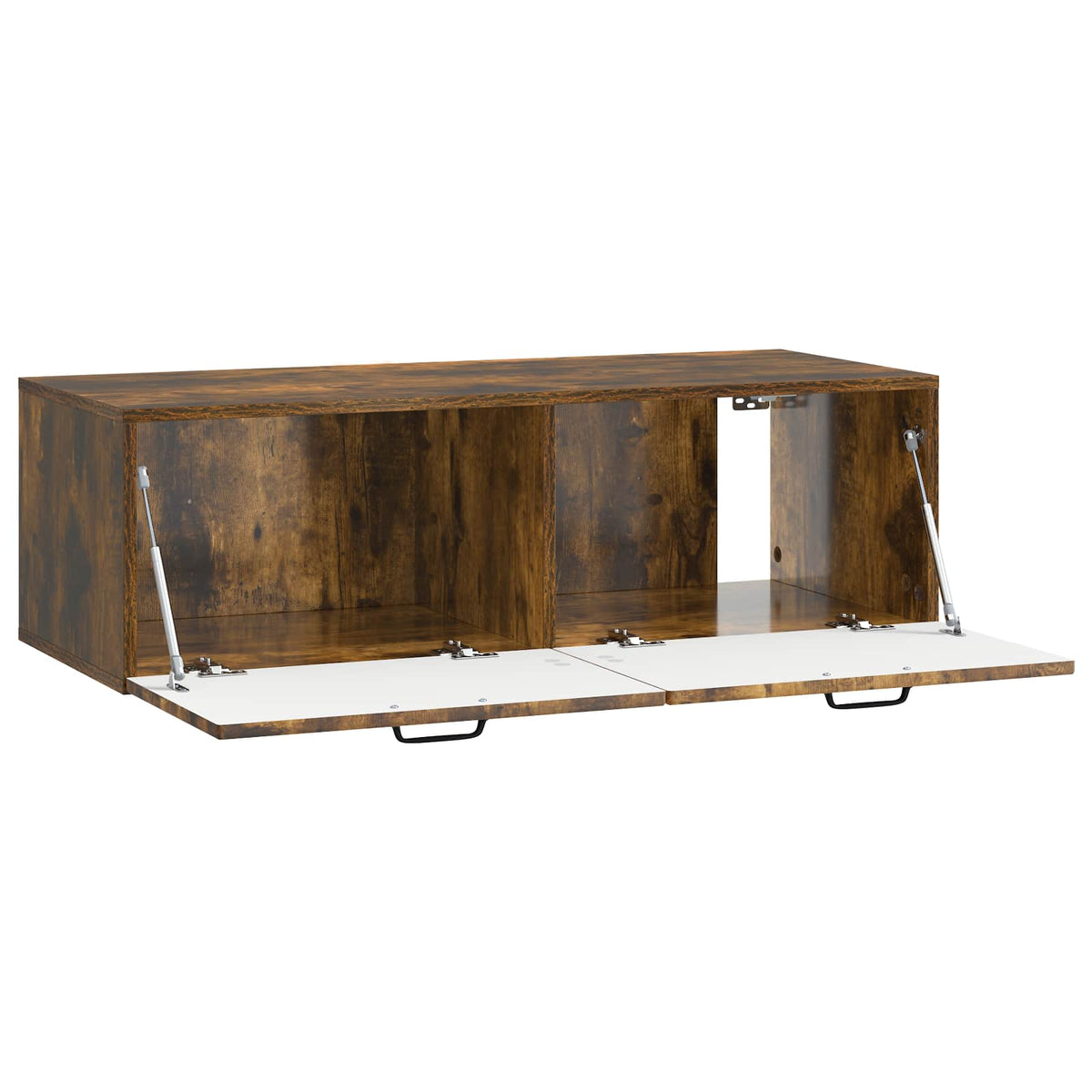 Væghængt TV-skab Røget eg 98 x 41 x 30 cm Konstrueret træ